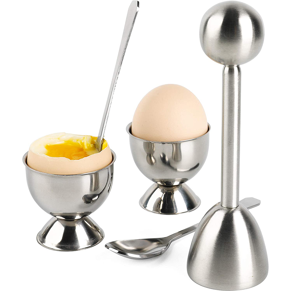 LMETJMA Egg Cracker Topper Set - Egg Separator Tool 评论和价格