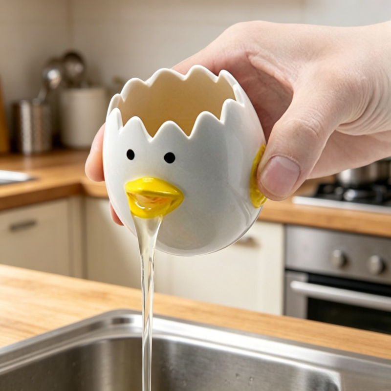 Ins Cute Ceramic Egg Separator - Egg Separator Tool 评论和价格