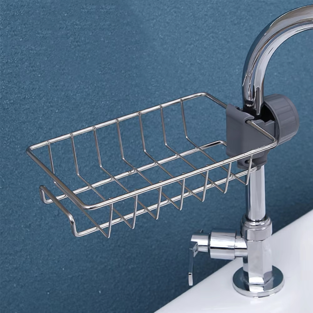 Kitchen Sink Drain Rack Sponge - Kitchen Gadgets Storage Ideas 评论和价格