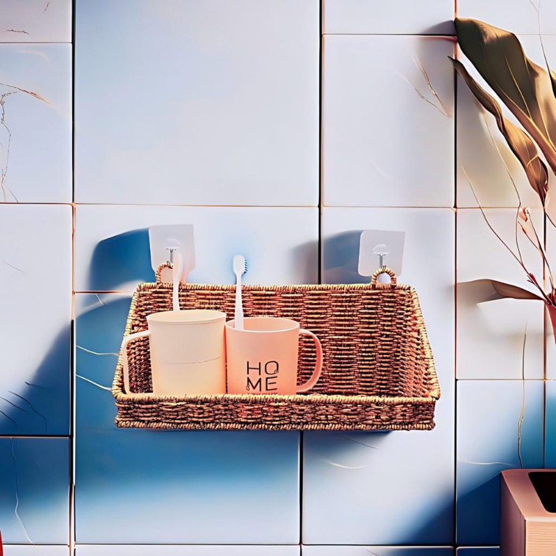 Woven Rattan Hanging Storage B - Kitchen Gadgets In Japan 评论和价格