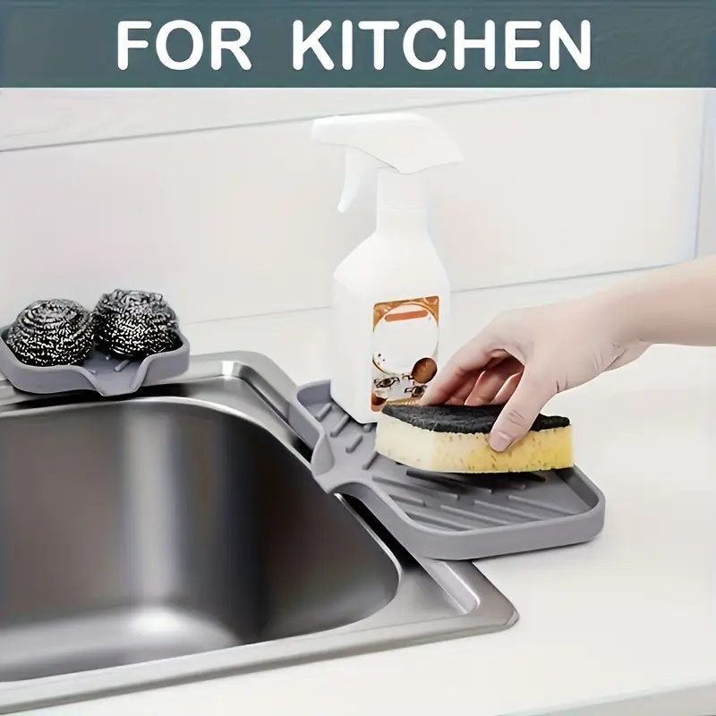 Silicone Kitchen Sink Organize - Kitchen Gadgets Storage Ideas 评论和价格