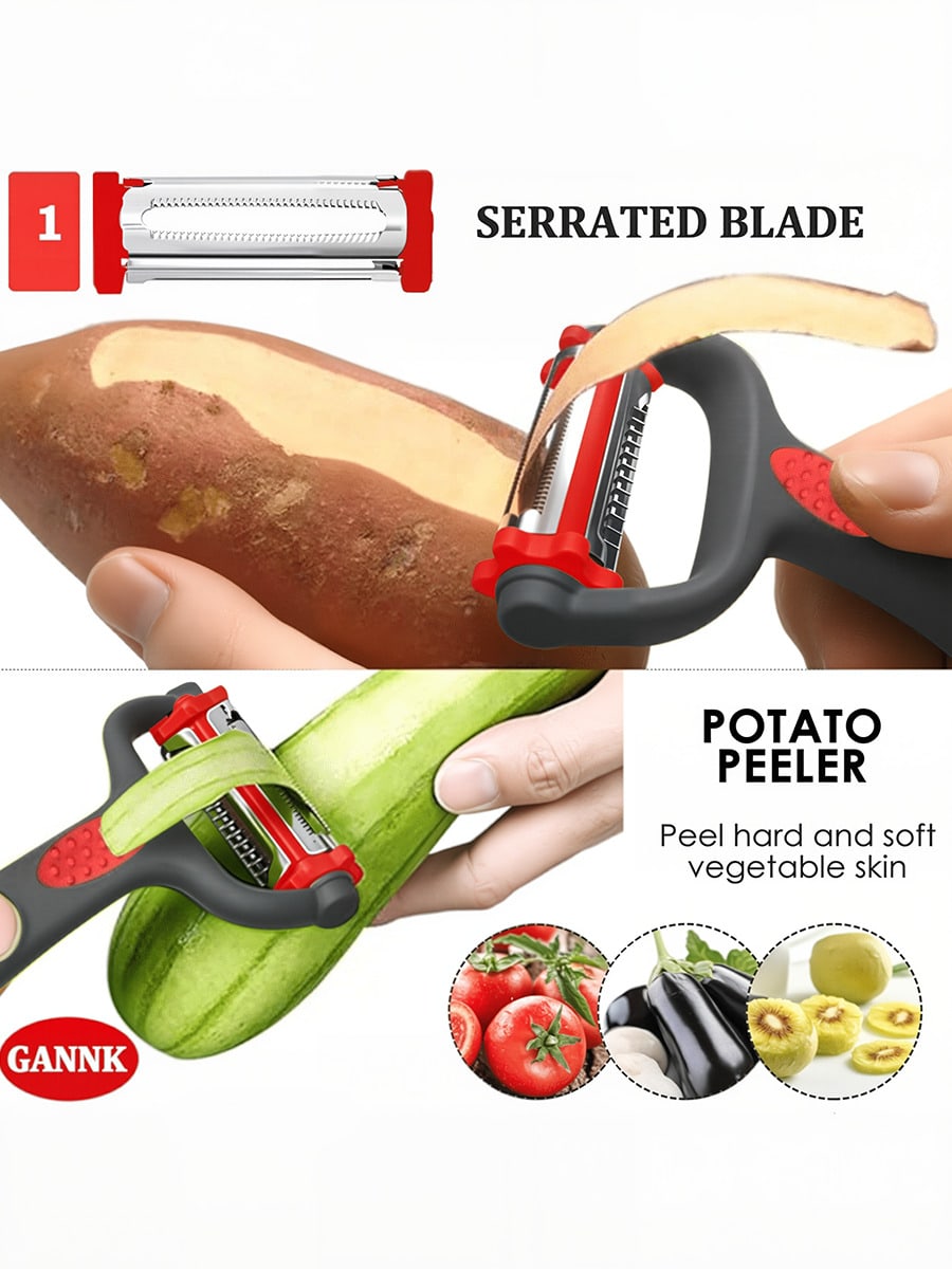 3 In 1 Rotatable Blade Multifu - Kitchen Gadgets I Need 评论和价格
