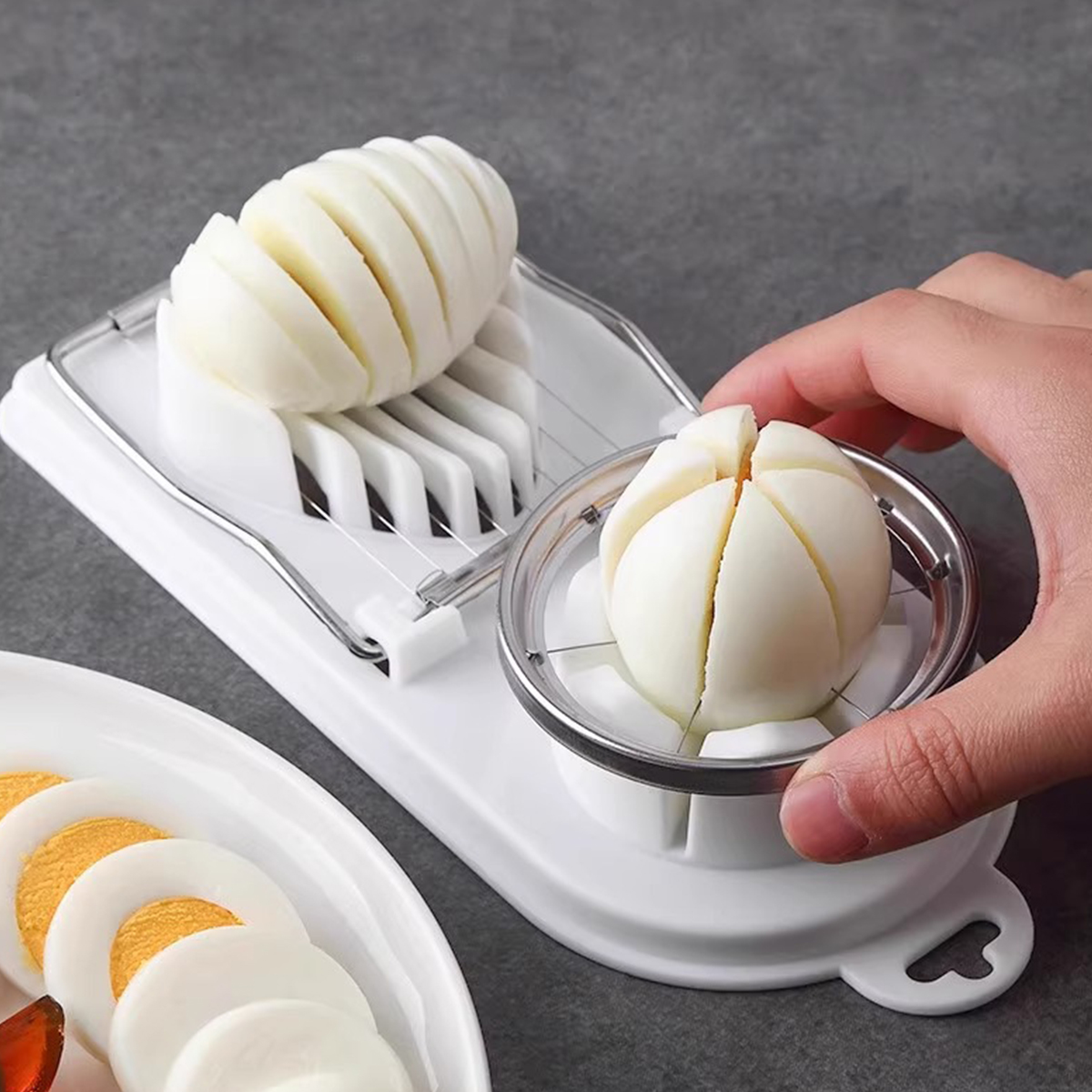 1PC-Multifunctional 2-in-1 Sta - Egg Separator Tool 评论和价格