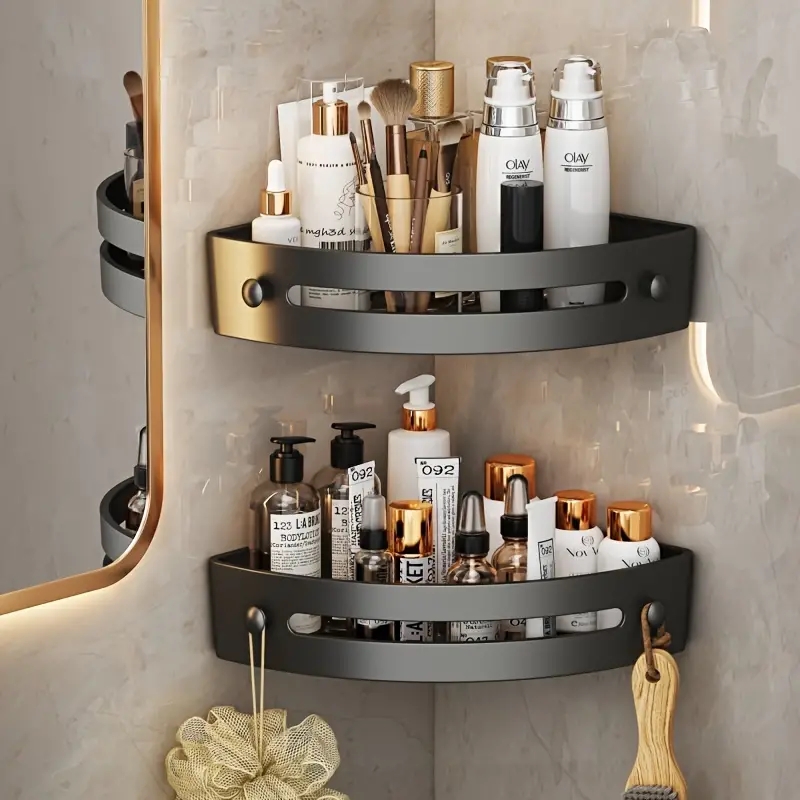 2PCS Bathroom Shelves Kitchen  - Kitchen Gadgets Storage Ideas 评论和价格