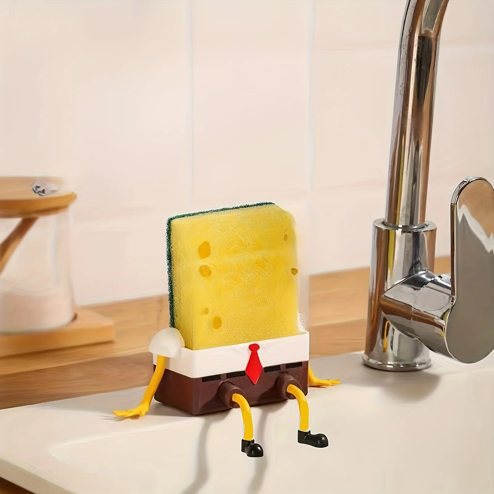 1pc Cartoon Sponge Drain Rack  - Kitchen Gadgets Storage Ideas 评论和价格