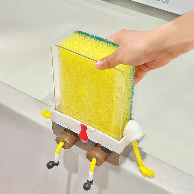 Dishwashing Cartoon Sponge Sto - Kitchen Gadgets Storage Ideas 评论和价格