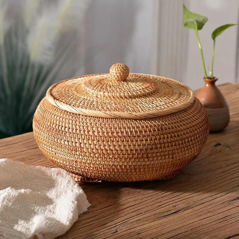 Handwoven Rattan Storage Box W - Kitchen Gadgets In Japan 评论和价格